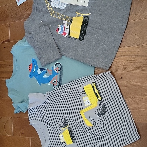 Cat & Jack Shirts & Tops Nwt Boys Cat And Jack Tee Shirt Bundle